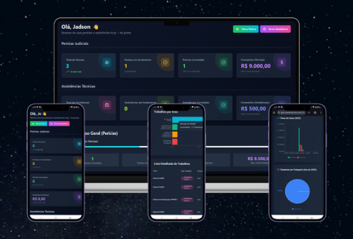 Dashboard Master Peritos